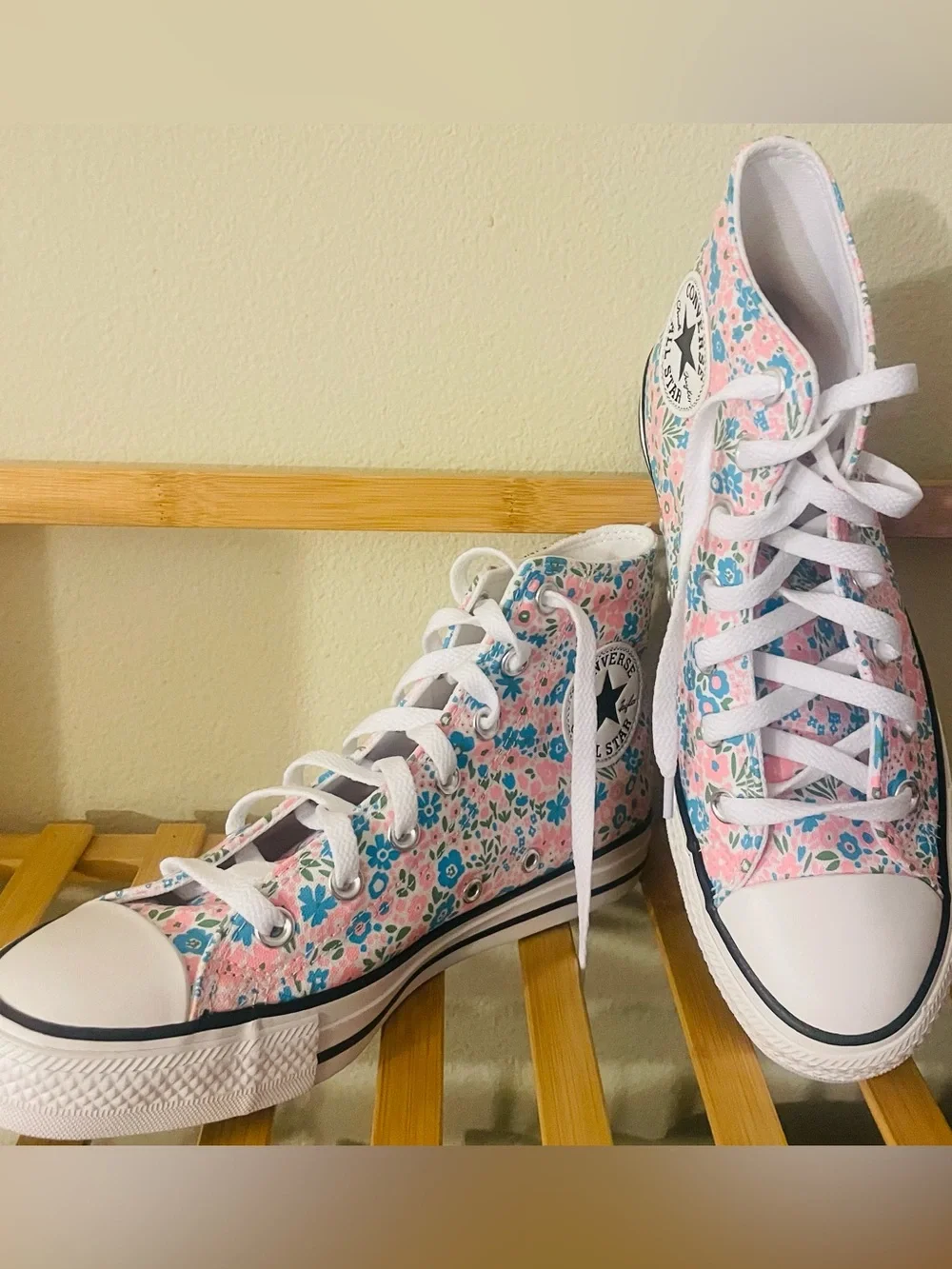 NEW…Converse Chuck Taylor All Star Floral High Top Sneaker